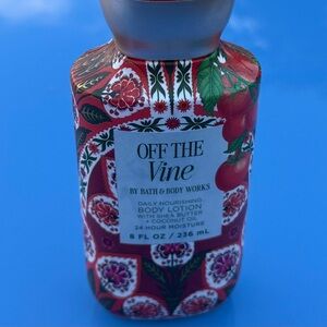 BBW Off The Vine Body Wash and Body Lotion